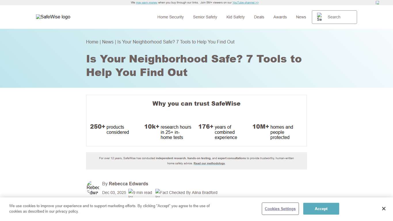 Is Your Neighborhood Safe? 7 Tools to Help You Find Out SafeWise